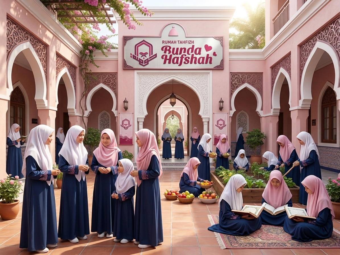 Ilustrasi tentang Rumah Tahfidz Bunda Hafshah