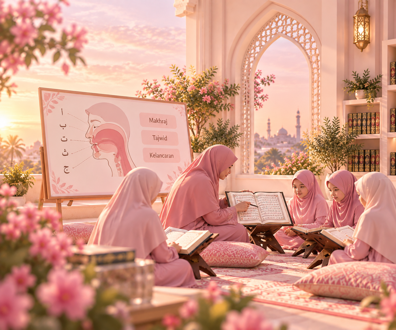 Ilustrasi Program Tahfidz Santri